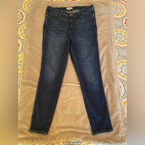Madewell 10” High Rise Skinny Jeans